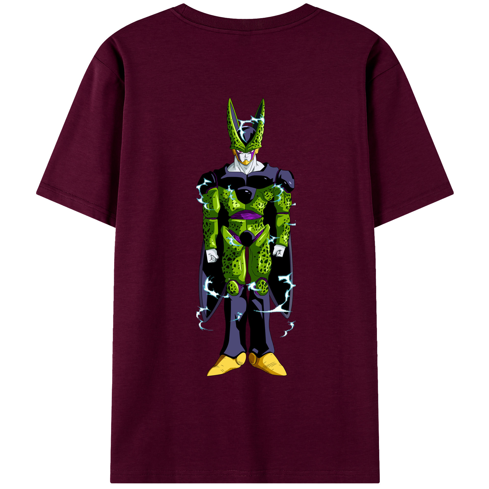 （画像用） ドラゴンボール セル DRAGON BALL Cell レディース半袖Tシャツ(バックプリント)